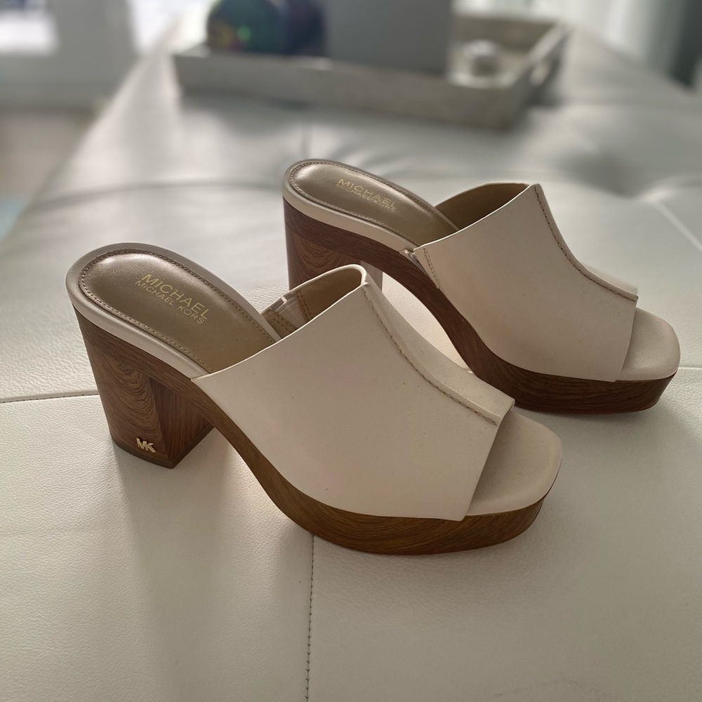 Block heel mules Michael Kors - Picture 2 of 3